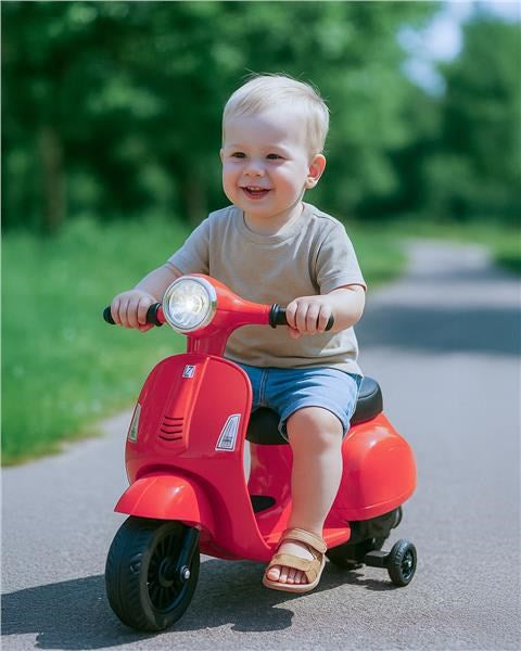 Gyermek elektromos motor Baby Mix Vespa piros