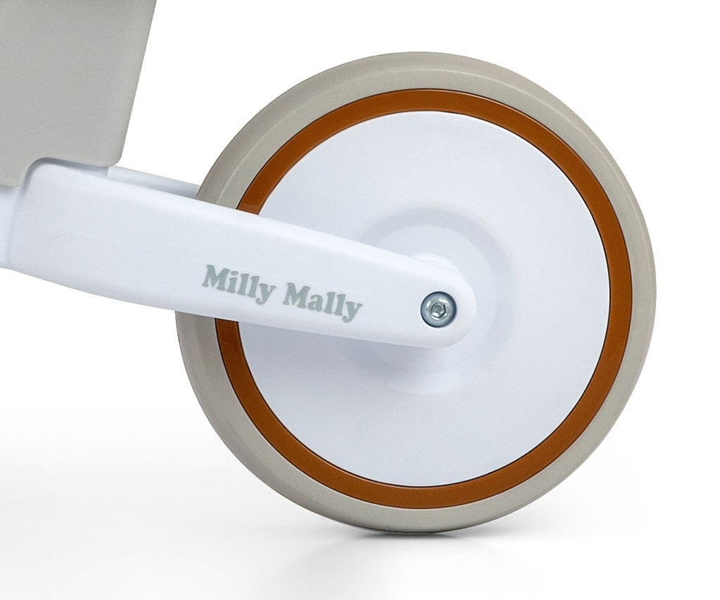 Gyerek futóbicikli Milly Mally Velo Brown