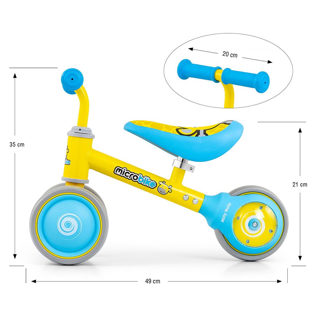 Gyerek futóbicikli  Milly Mally Micro Plus Giraffe