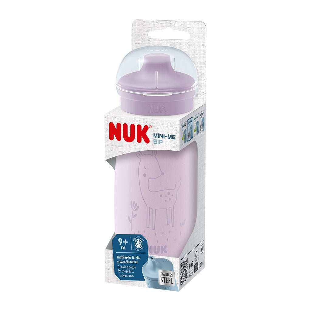 Gyermek itatópohár NUK Mini-Me Sip 300 ml purple