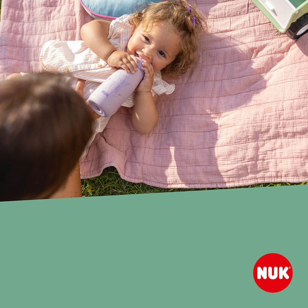Gyermek itatópohár NUK Mini-Me Sip 300 ml purple