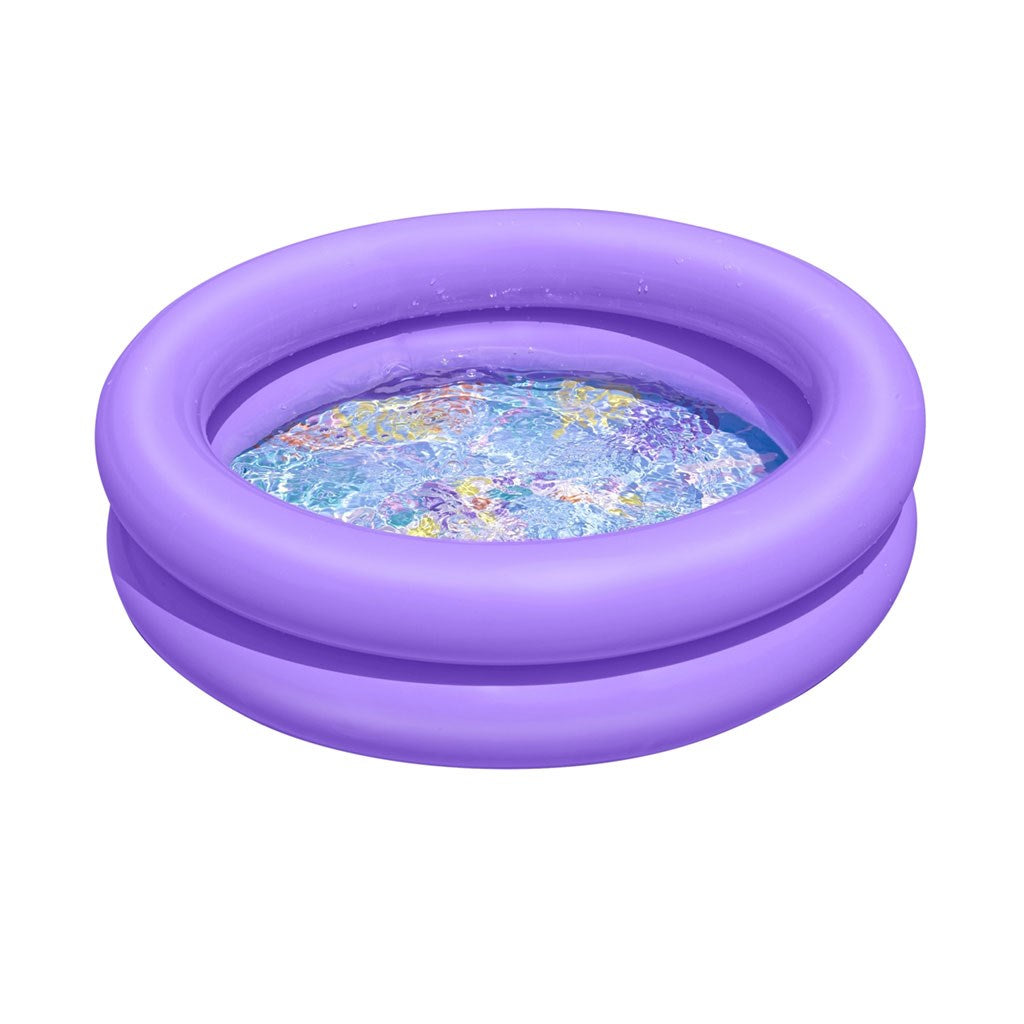 Gyermek felfújhatós medence Bestway Mikro 61x15 cm lila