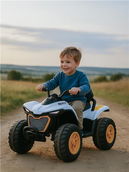 Erős Baby Mix Elektromos Quad 4x4 Bike Sárga