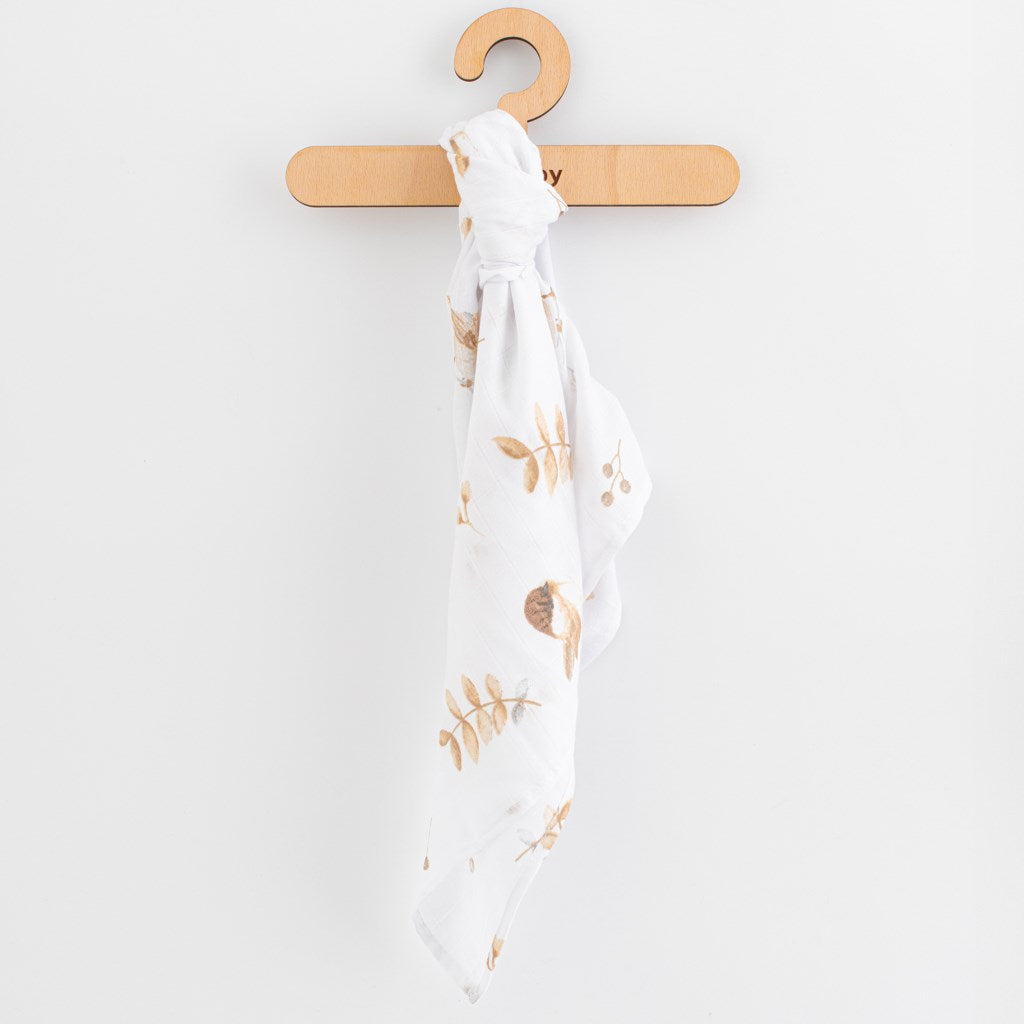 Muszlin pelenka New Baby 60x80 cm 3 db UNI