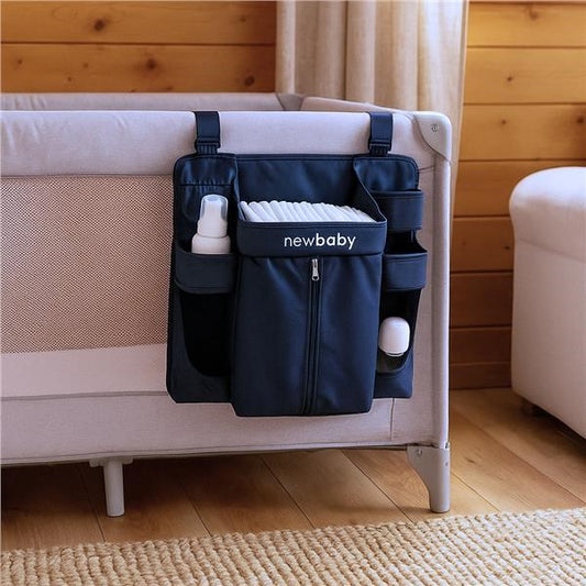 Maxi New Baby kék kiságy szervező