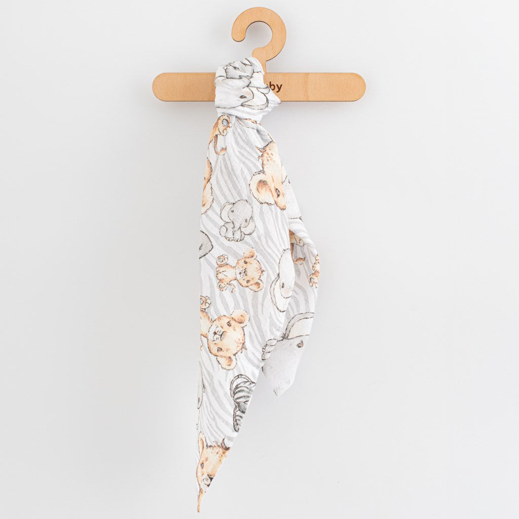 Pamut pelenka nyomtatással New Baby 70x80 cm 3 db UNI