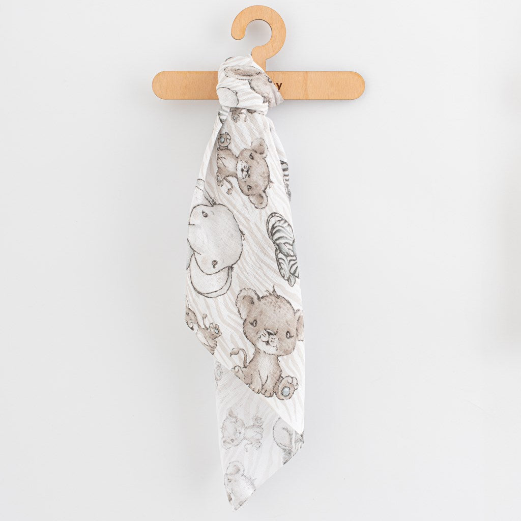 Pamut pelenka nyomtatással New Baby 70x80 cm 3 db UNI