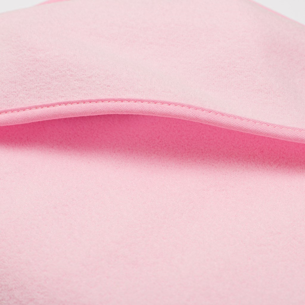 Gyermek frottír törölköző és kapucnival New Baby BASIC 100x100 rózsaszín