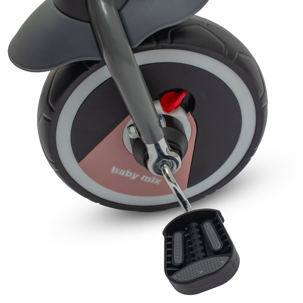 Gyerek tricikli Baby Mix 5az1-ben RELAX 365° rózsaszín