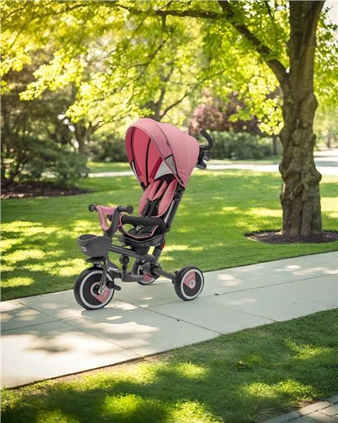 Gyerek tricikli Baby Mix 5az1-ben RELAX 365° rózsaszín