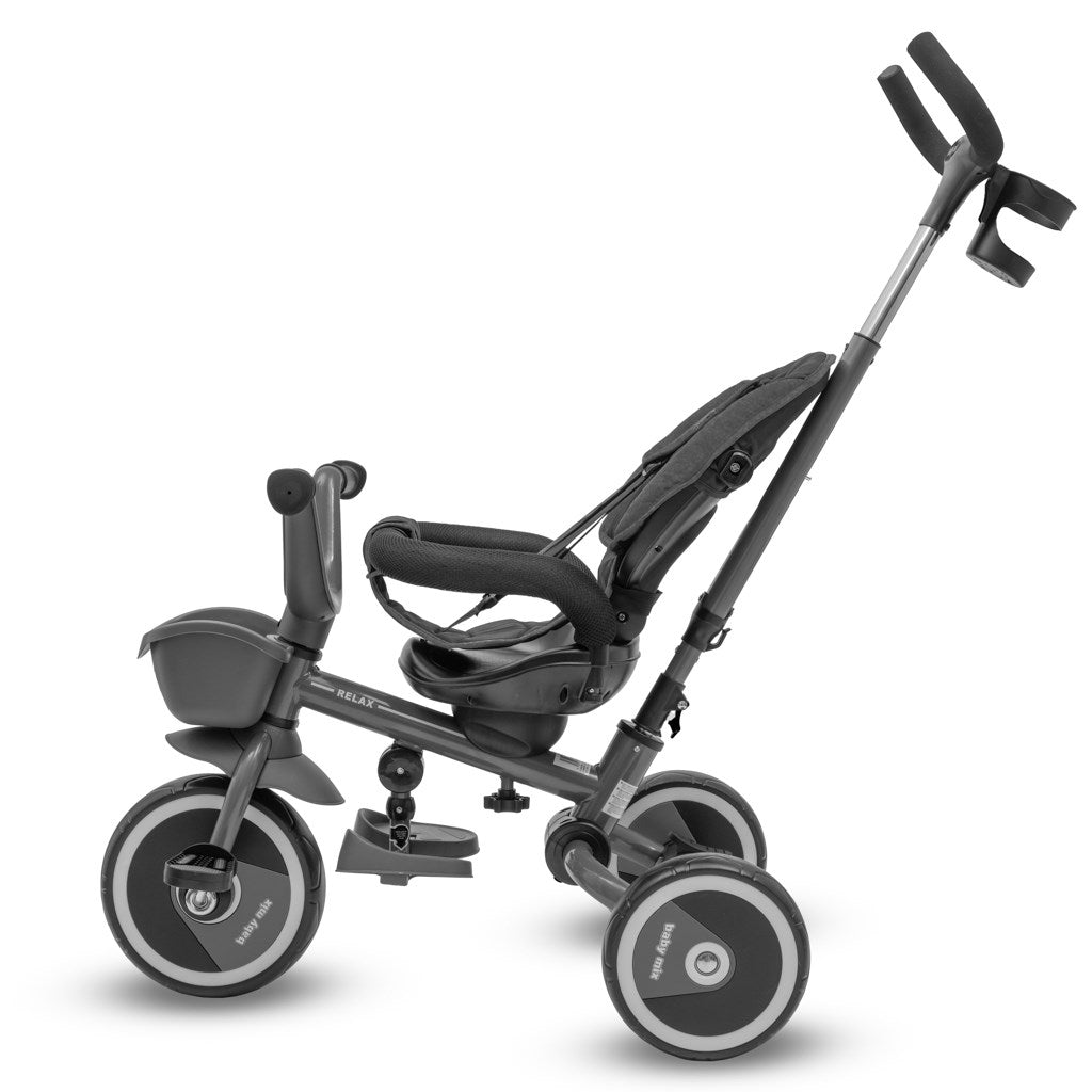 Gyerek tricikli Baby Mix 5az1-ben RELAX 365° szürke