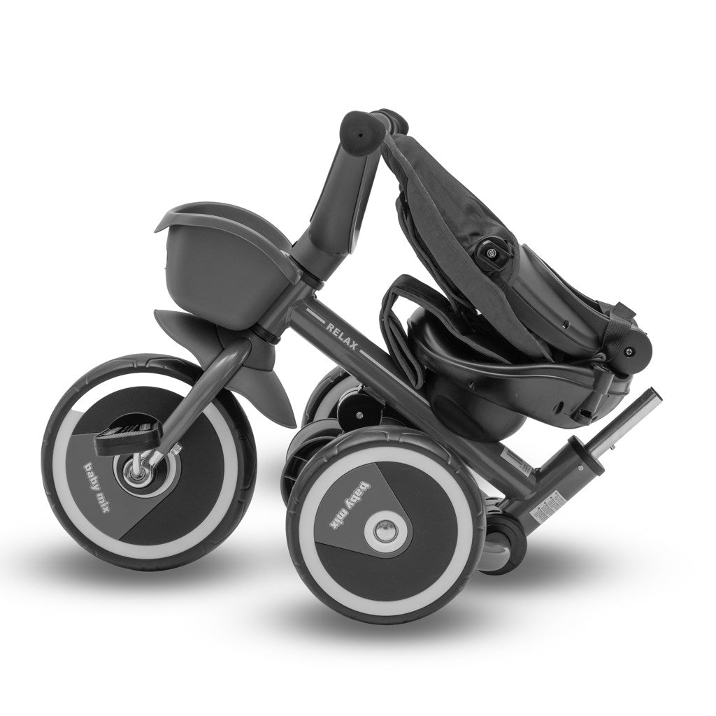 Gyerek tricikli Baby Mix 5az1-ben RELAX 365° szürke