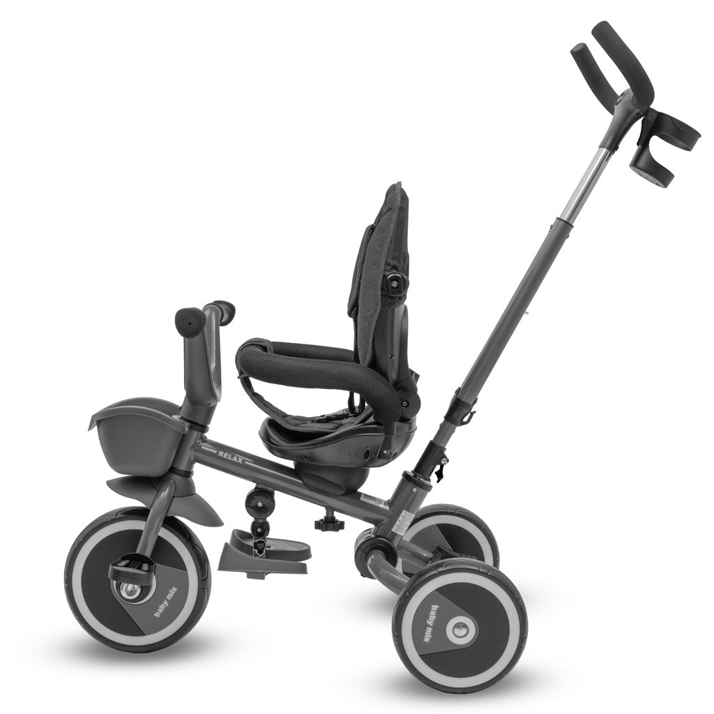 Gyerek tricikli Baby Mix 5az1-ben RELAX 365° szürke