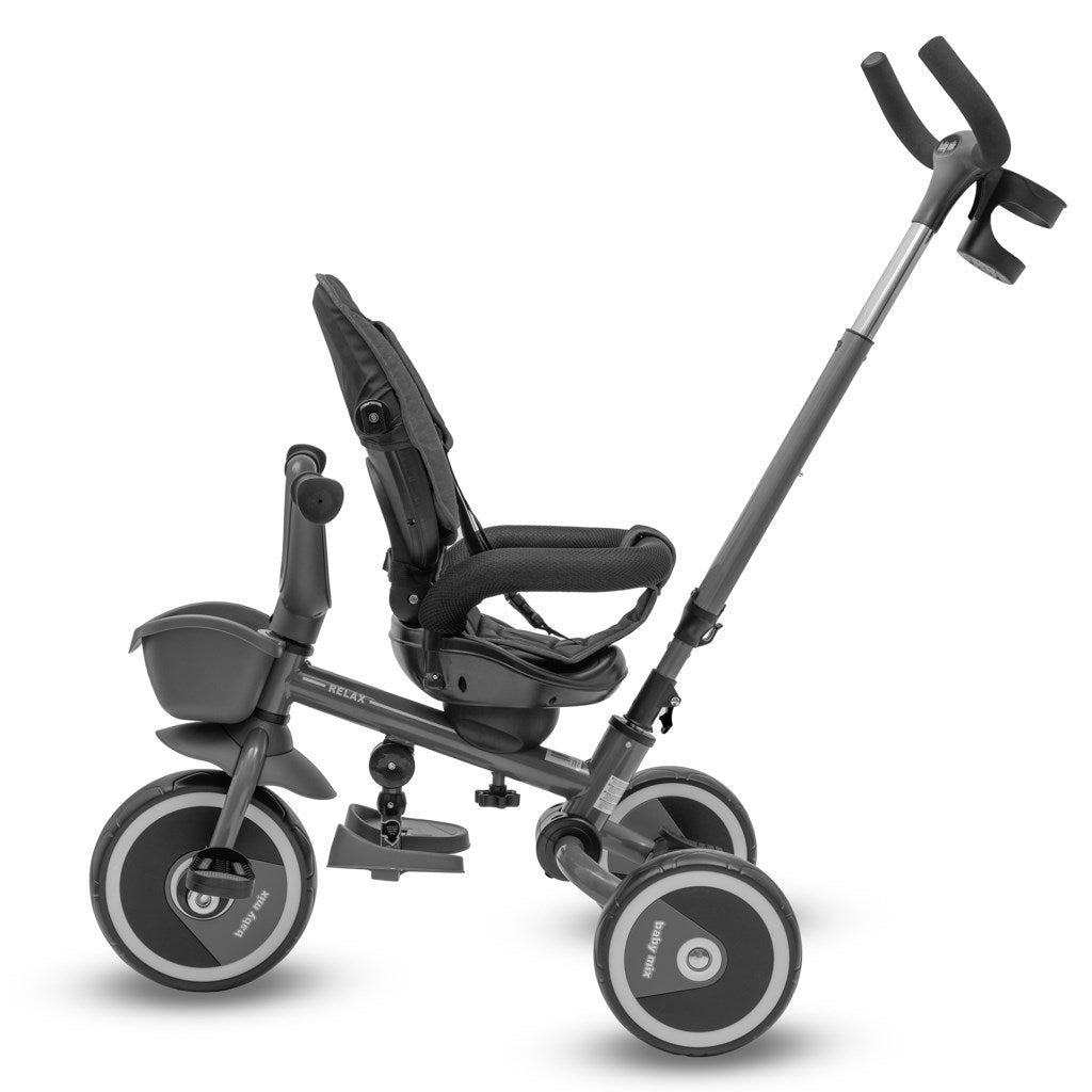 Gyerek tricikli Baby Mix 5az1-ben RELAX 365° szürke