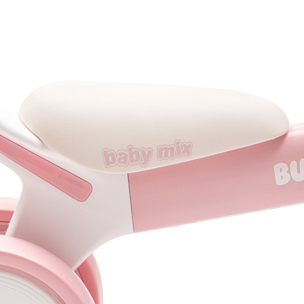 Gyerek futóbicikli Baby Mix Bunny Hop Ultralight rózsaszín