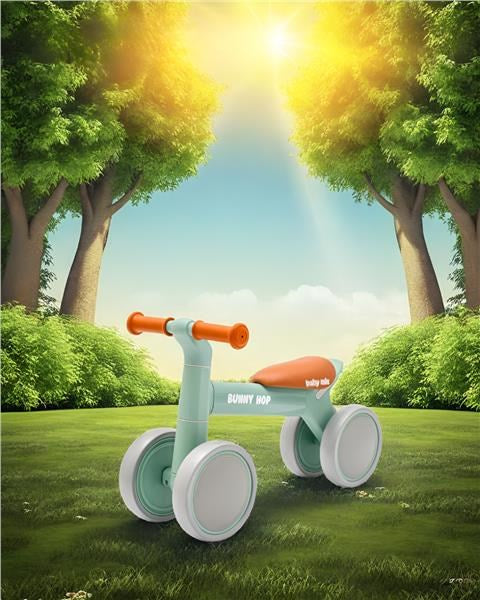 Gyerek futóbicikli Baby Mix Bunny Hop Ultralight rózsaszín