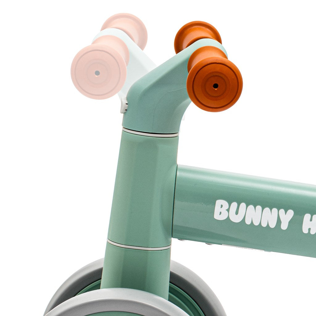Gyerek futóbicikli Baby Mix Bunny Hop Ultralight zöld