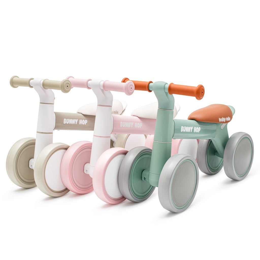 Gyerek futóbicikli Baby Mix Bunny Hop Ultralight warm grey