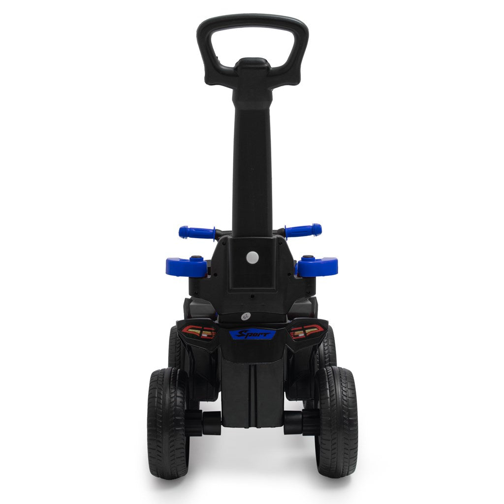 Bébitaxi tolókarral Baby Mix Mega Prime EVA  kék