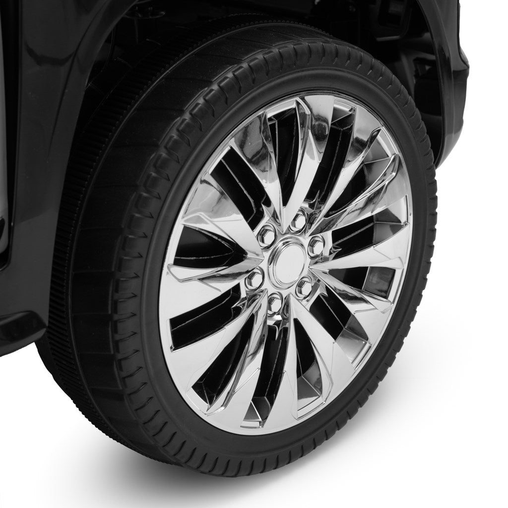 Gyermek elektromos autó Baby Mix Police 4x4 fekete