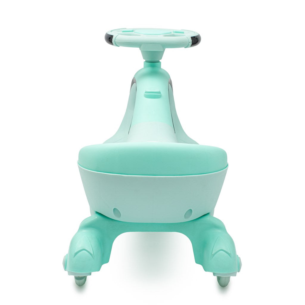 Gravitációs gyerekjármű LED-del Baby Mix G-Force zöld