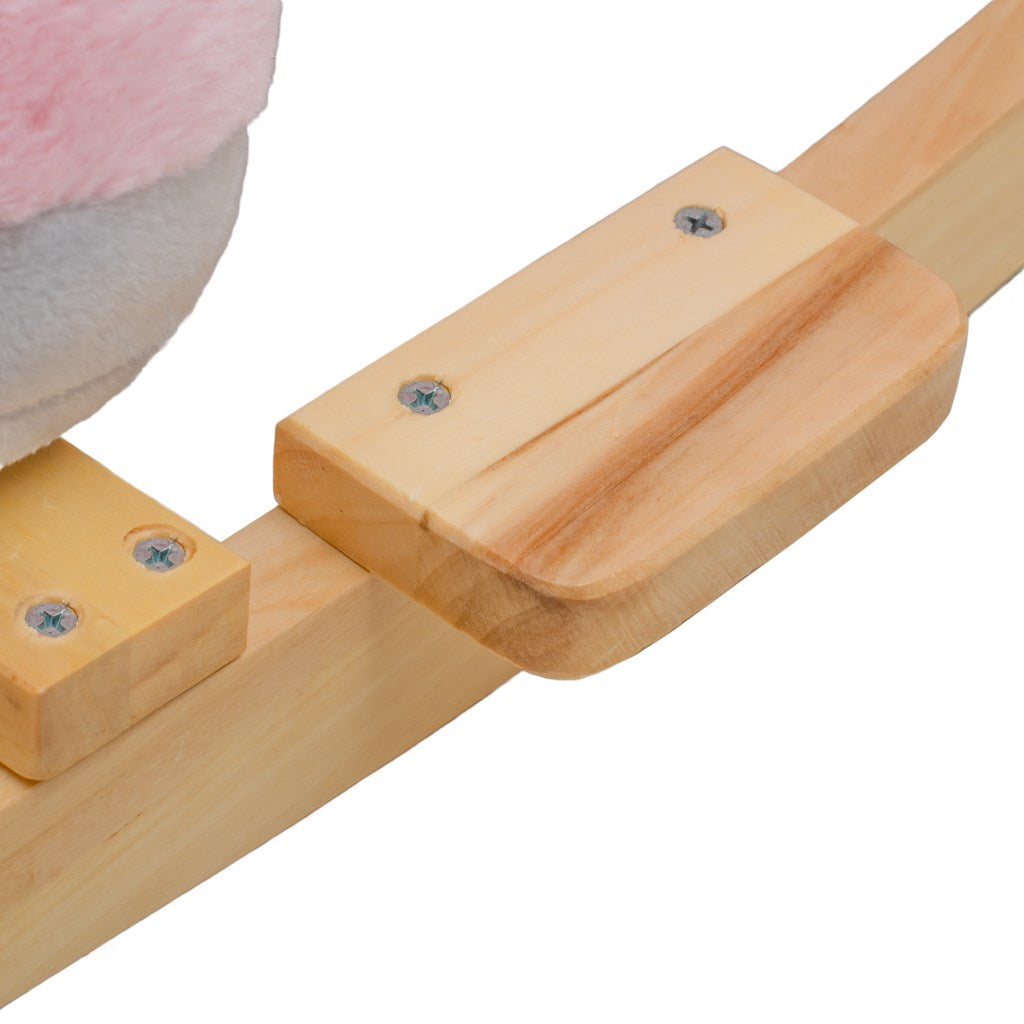 Hintázó játék zenével Baby Mix – rózsaszín unikornis