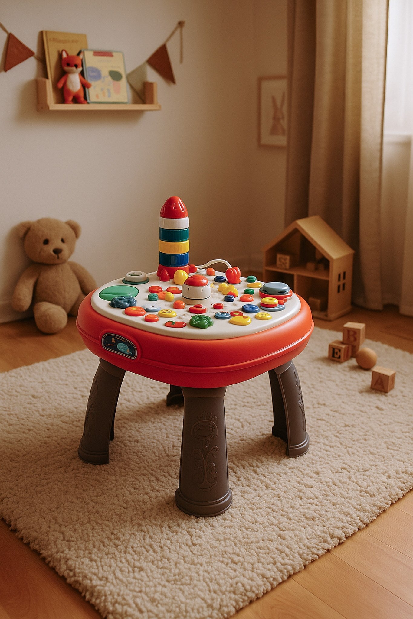 Interaktív zenelejátszó asztal Baby Mix