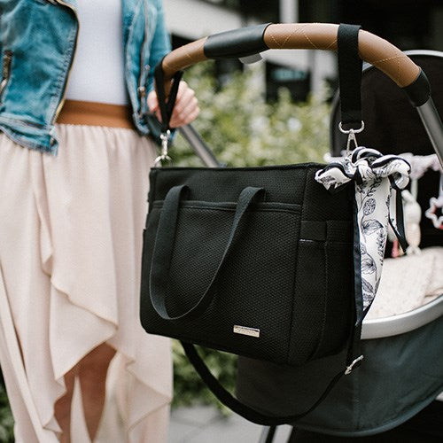 Stílusos táska babakocsira CARMEN Baby Ono fekete