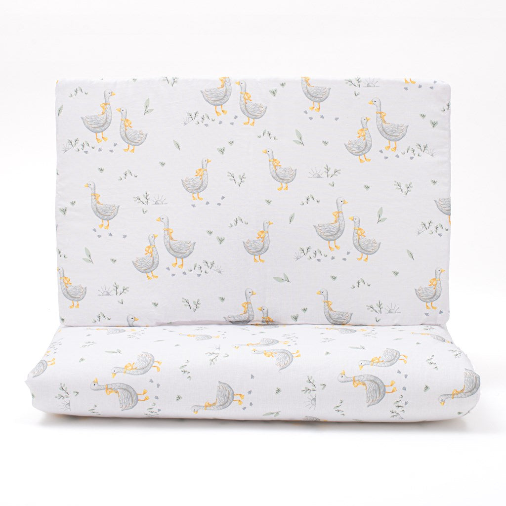 Pamut szett a kiságyba töltöttél New Baby Libák 90x120 cm