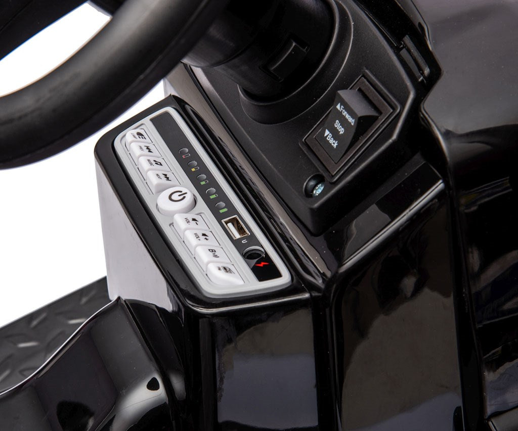 Elektromos vontató pótkocsival Milly Mally Farmer kék