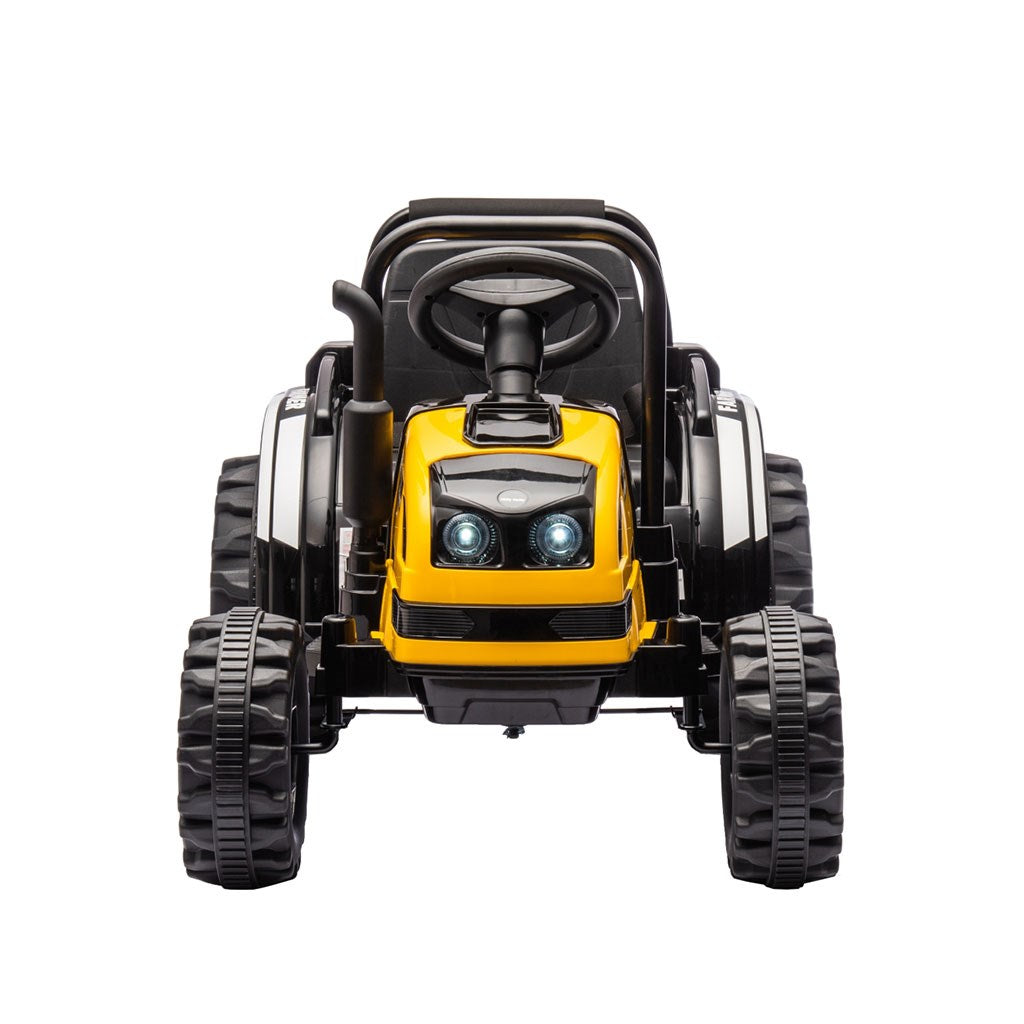 Elektromos vontató pótkocsival Milly Mally Farmer sárga