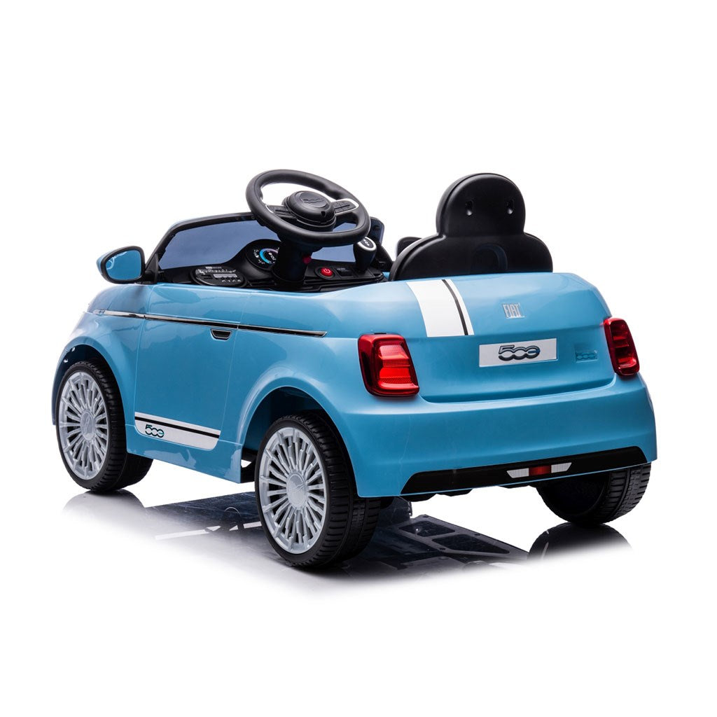 Elektromos autó Milly Mally Fiat 500e kék