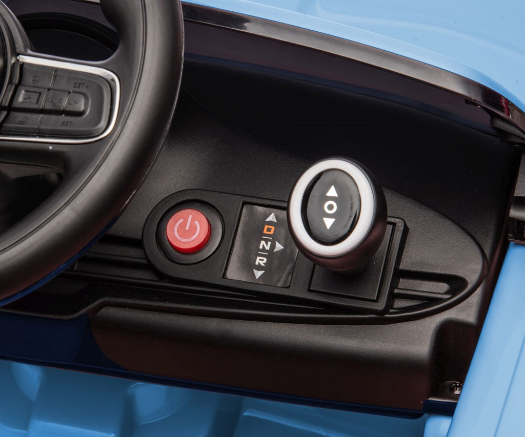 Elektromos autó Milly Mally Fiat 500e kék