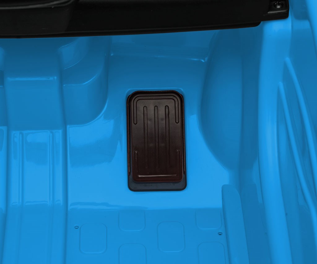 Elektromos autó Milly Mally Fiat 500e kék