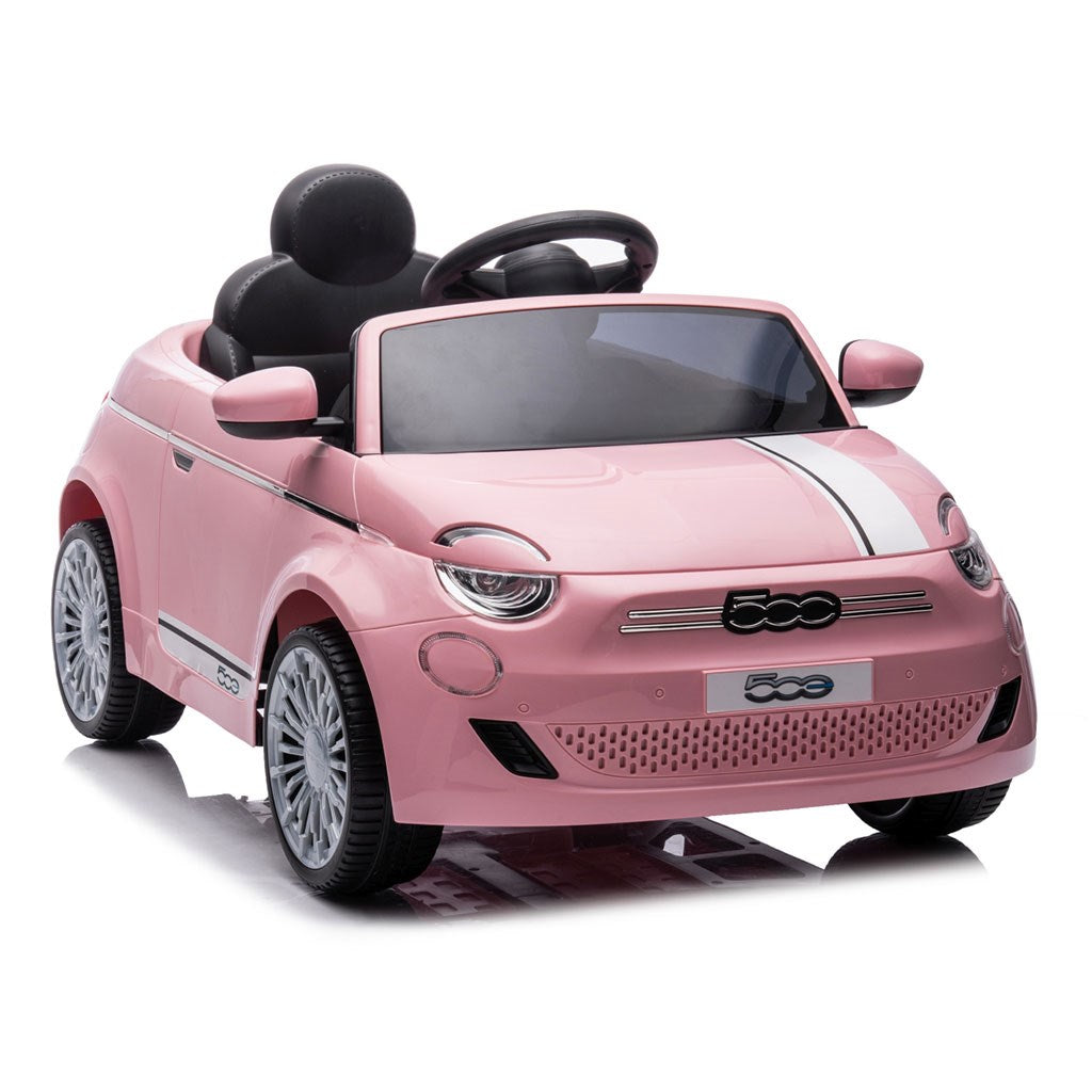 Elektromos autó Milly Mally  Fiat 500e rózsaszín