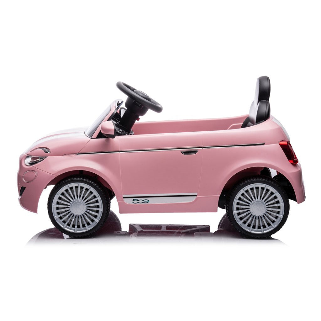 Elektromos autó Milly Mally  Fiat 500e rózsaszín