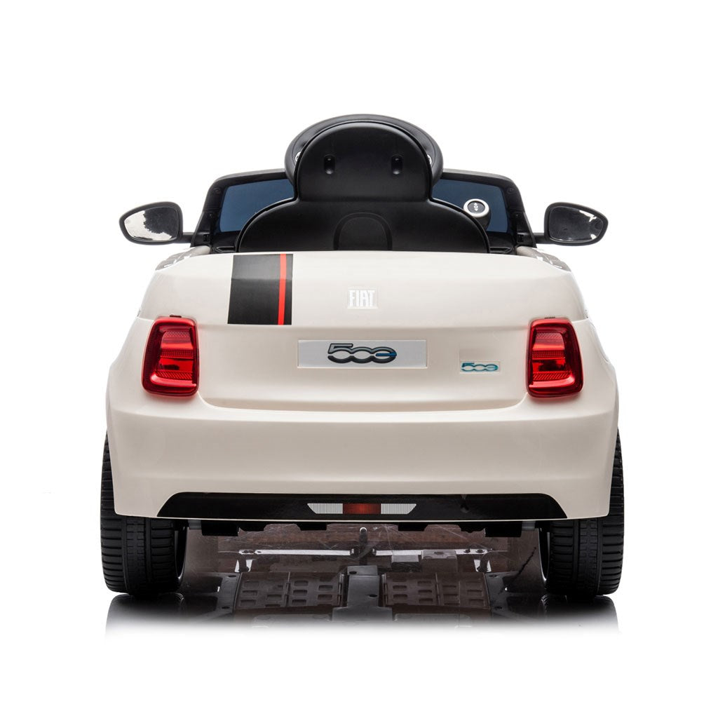 Elektromos autó Milly Mally Fiat 500e fehér