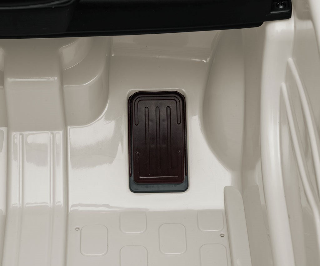 Elektromos autó Milly Mally Fiat 500e fehér