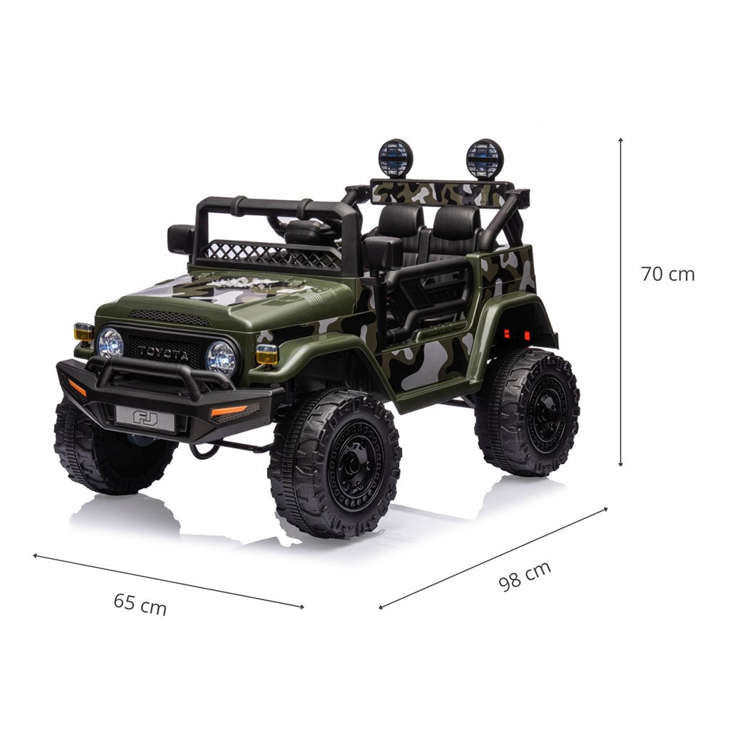Elektromos autó Milly Mally Toyota FJ Cruiser Army