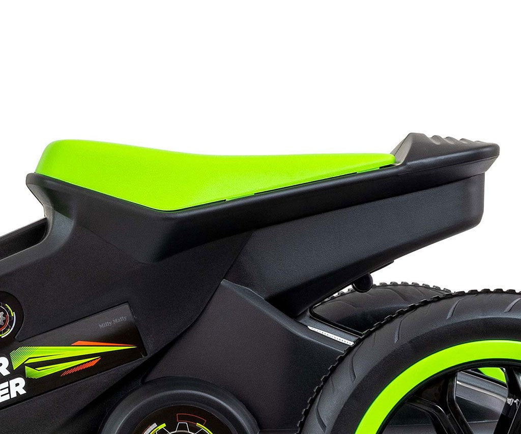 Go-kart Milly Mally Rider pedálos gyerek gokart zöld