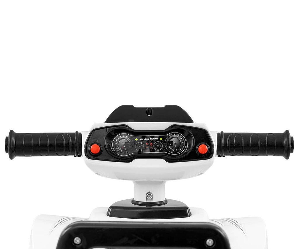 Gyerek négykerekű jármű Milly Mally Monster White