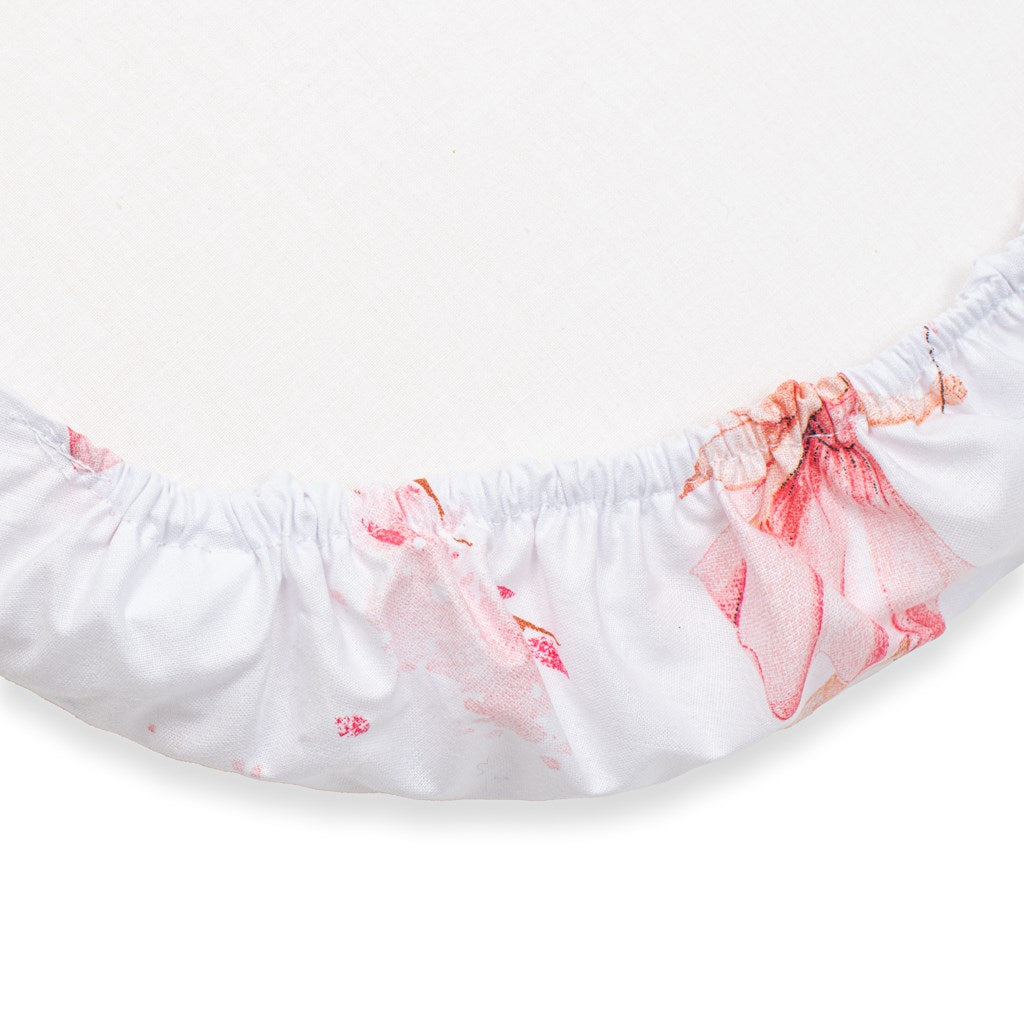 Pamut babakocsihoz való lepedő pamut New Baby Tündér 35x75cm