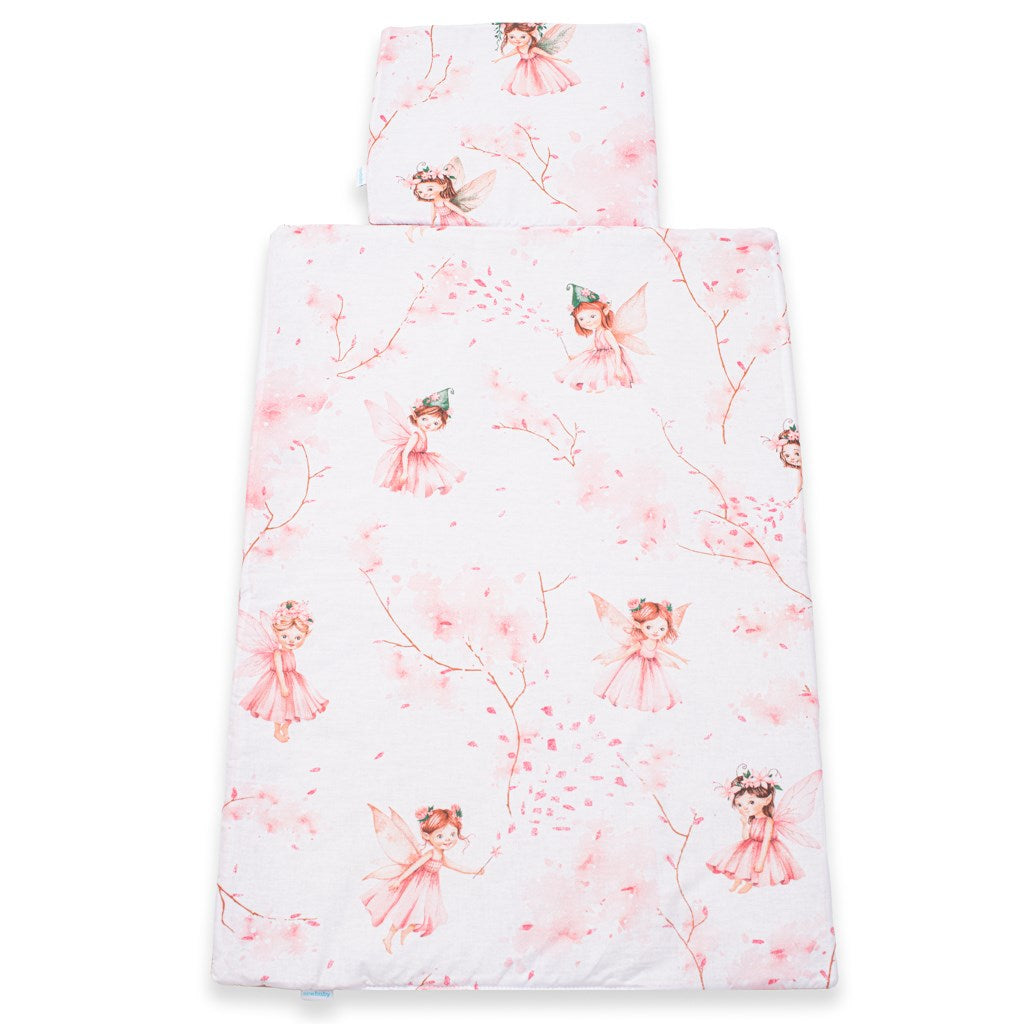 Kétoldalas együttes Velvet és pamut New Baby babakocsiba Tündér