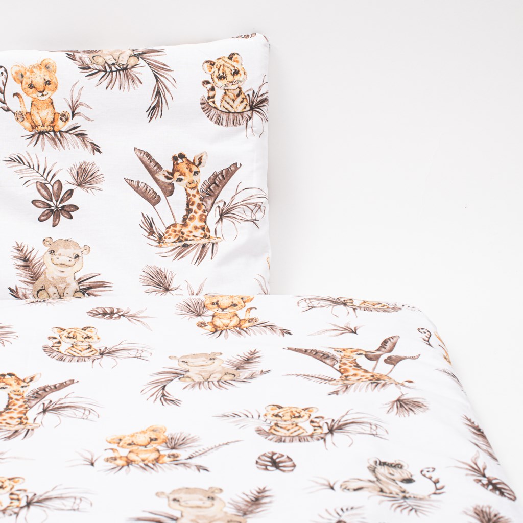 2-részes ágyneműhuzat New Baby Safari 90/120 cm