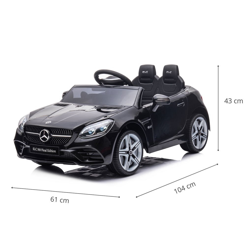 Elektromos autó Milly Mally Mercedes-Benz SLC Black
