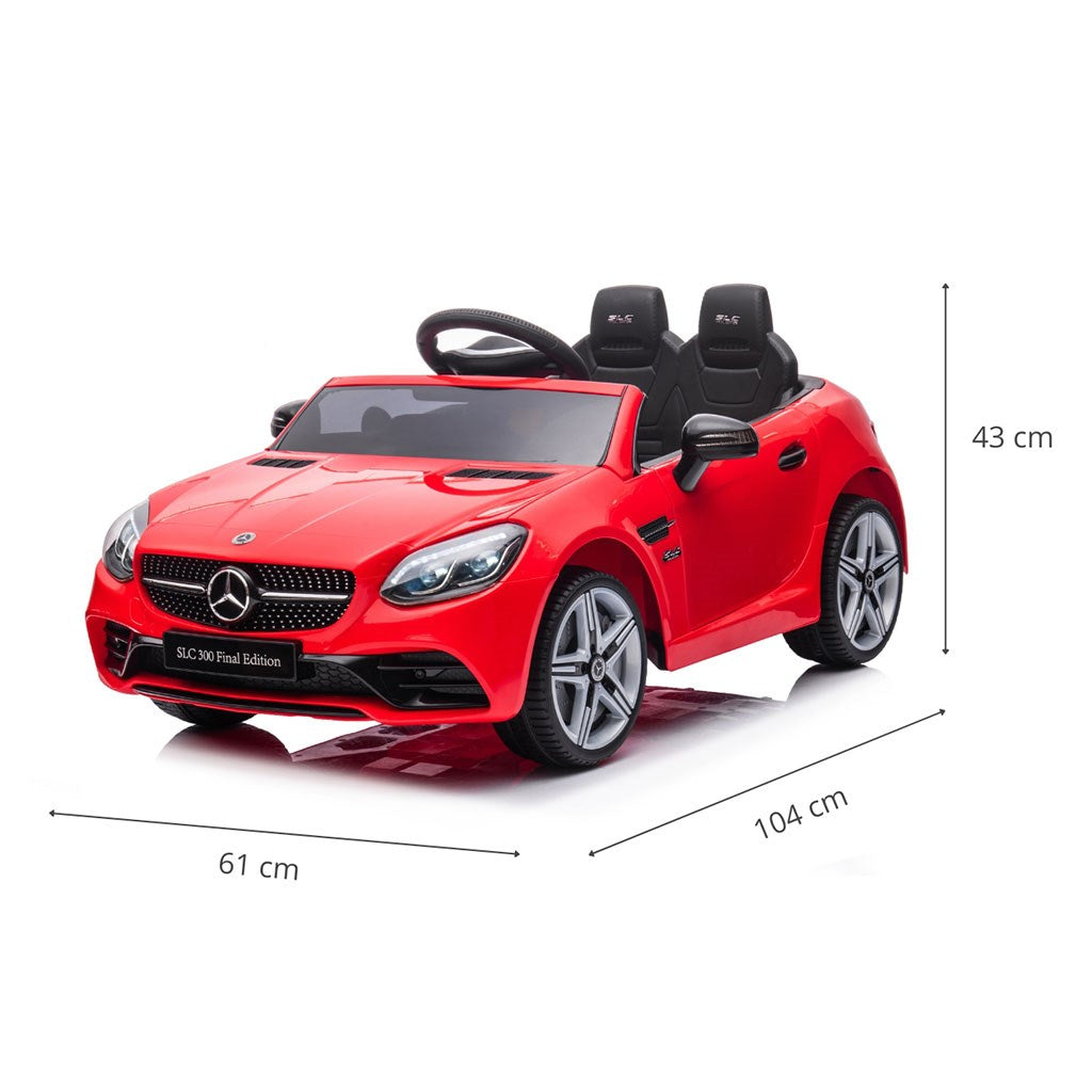 Elektromos autó Milly Mally Milly Mally Mercedes-Benz SLC Red