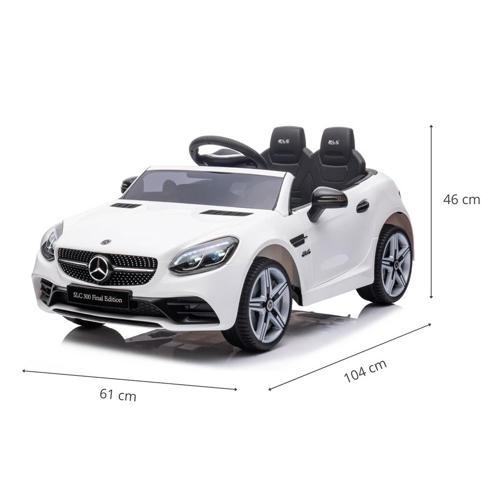 Elektromos autó Milly Mally Milly Mally Mercedes-Benz SLC White