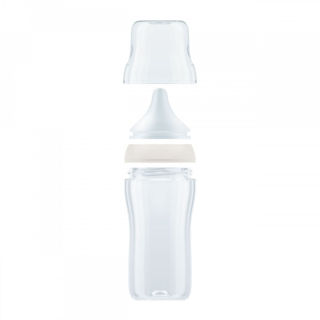 Baba cumisüveg NUK Perfect Match Temperature Control 260 ml szürke