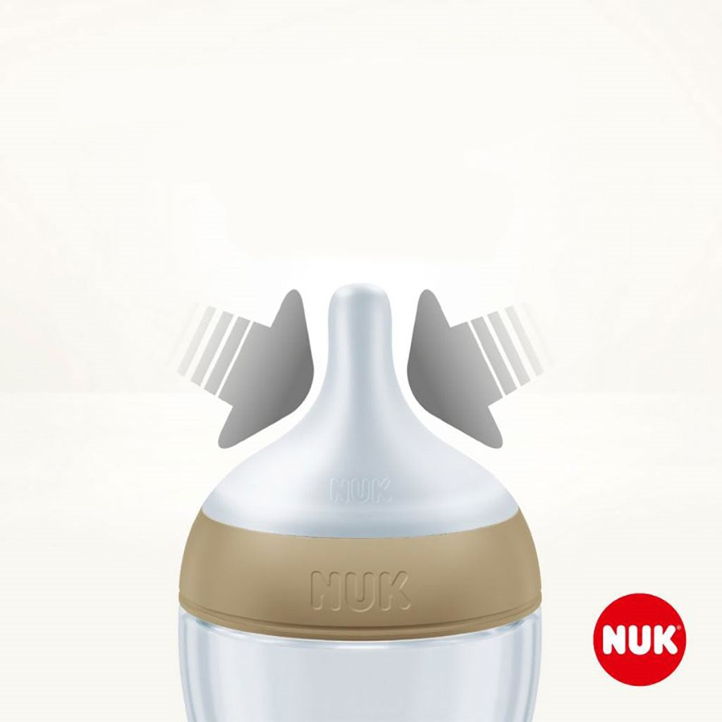 Baba cumisüveg NUK Perfect Match MICKEY Temperature Control 260 ml red