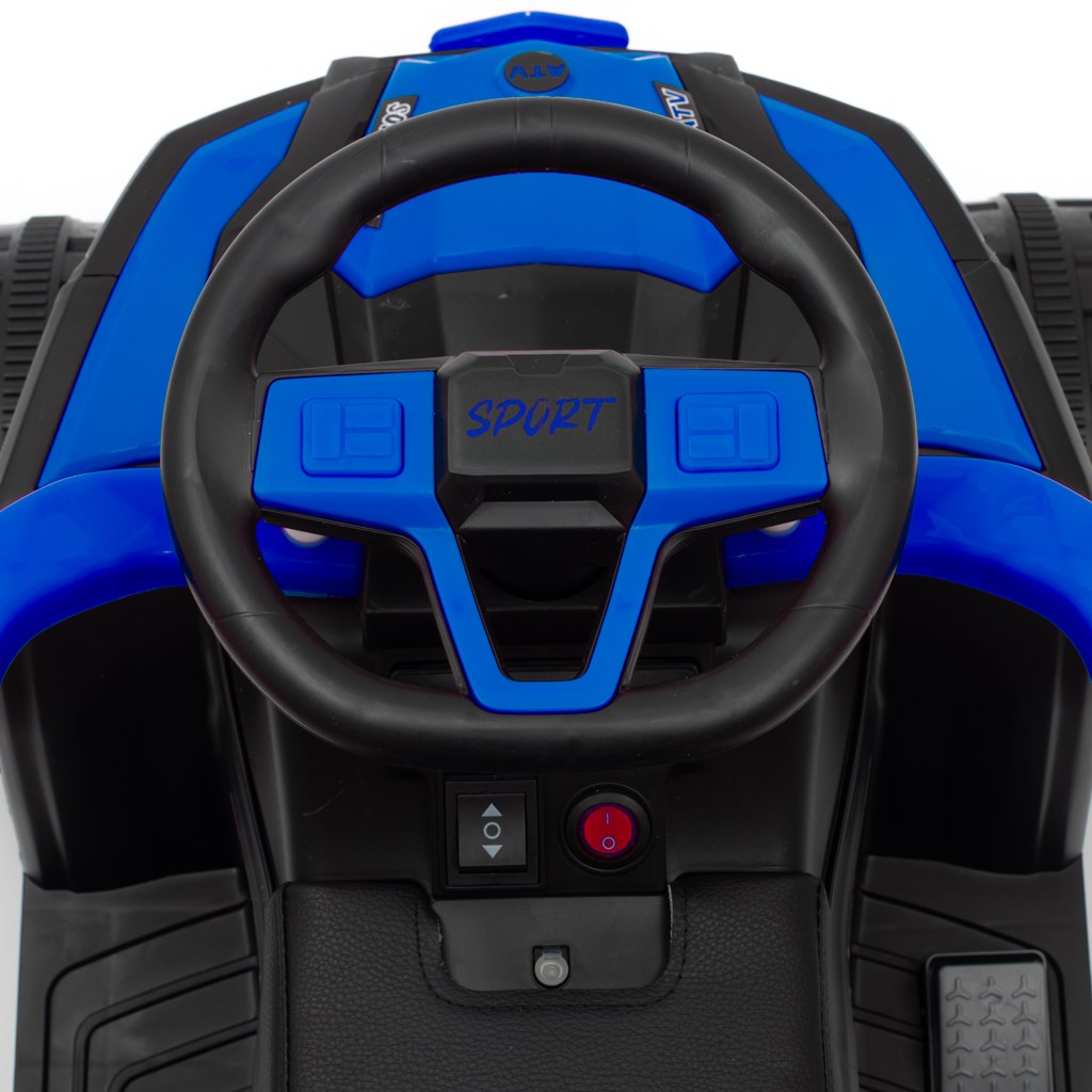 Baby Mix Ruggy elektromos futóbicikli vezetőrúddal kék